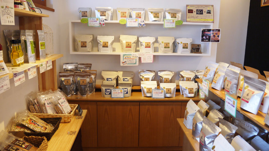 カフェスプラウト販売コーナー